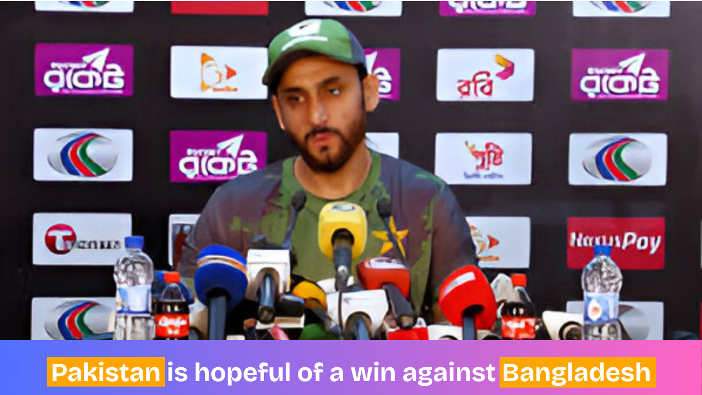 Pakistan is hopeful of a win against Bangladesh | Salman Ali Agha's statement