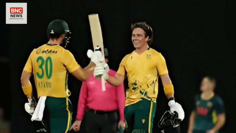 Dewald Brevis century off 41 balls - Delivered an incredible performance